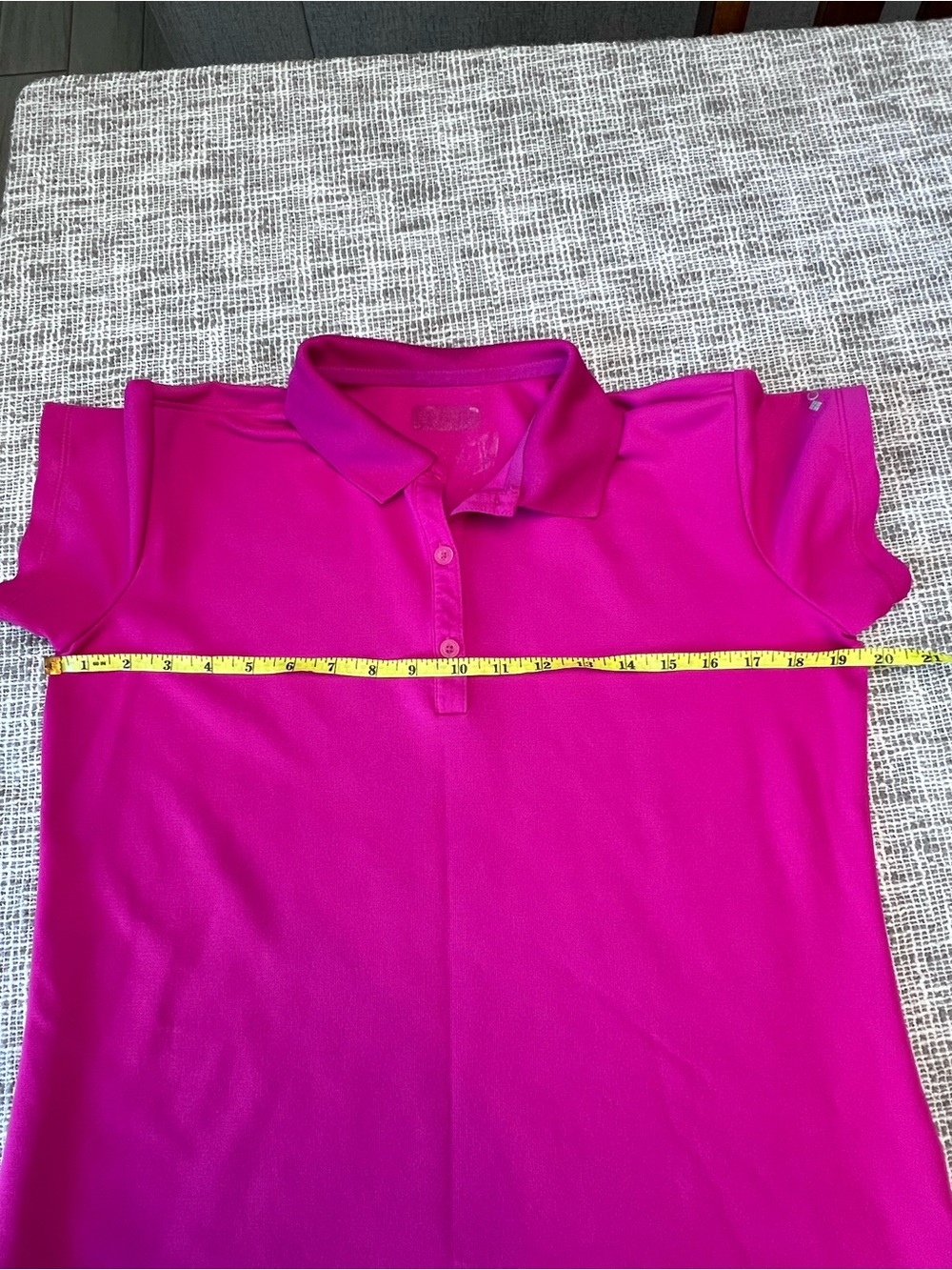 Columbia Girls Bright Magenta Polo Shirt